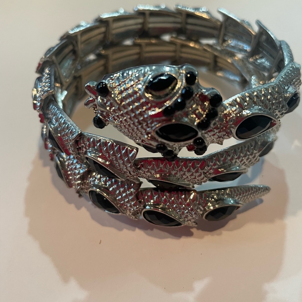 Bebe Serpent Upper Arm Bangle - image 1